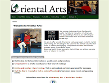 Tablet Screenshot of orientalartsct.com